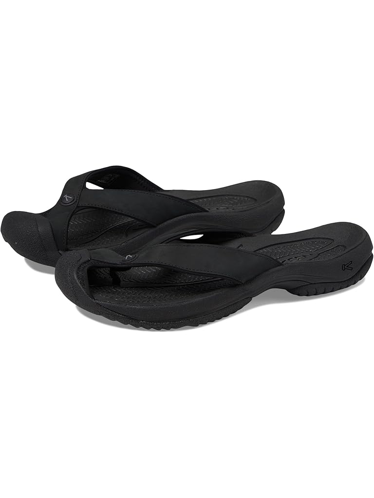 KEEN｜kona flip TG （26cm） Women's Kona Leather Flip-Flop | Silver | KEEN Footwear